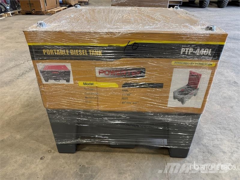 Powertek PTP-440L 116 gal Portable Poly Diesel Fuel Tank (U 연료 및 첨가제 탱크