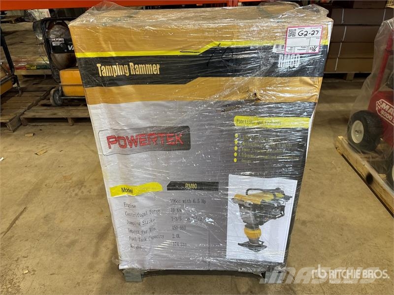 Powertek RM80 Jumping Jack Tamper (Unused) 탬퍼