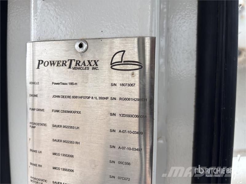  PowerTraxx Crawler Carrier Aerial Lift w/ Terex Hi Bouw - Overige