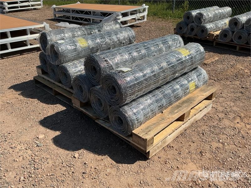 Quantity of (10) BYT FFC762 330 ft x 4 ft Galvani Zäune und Zubehör