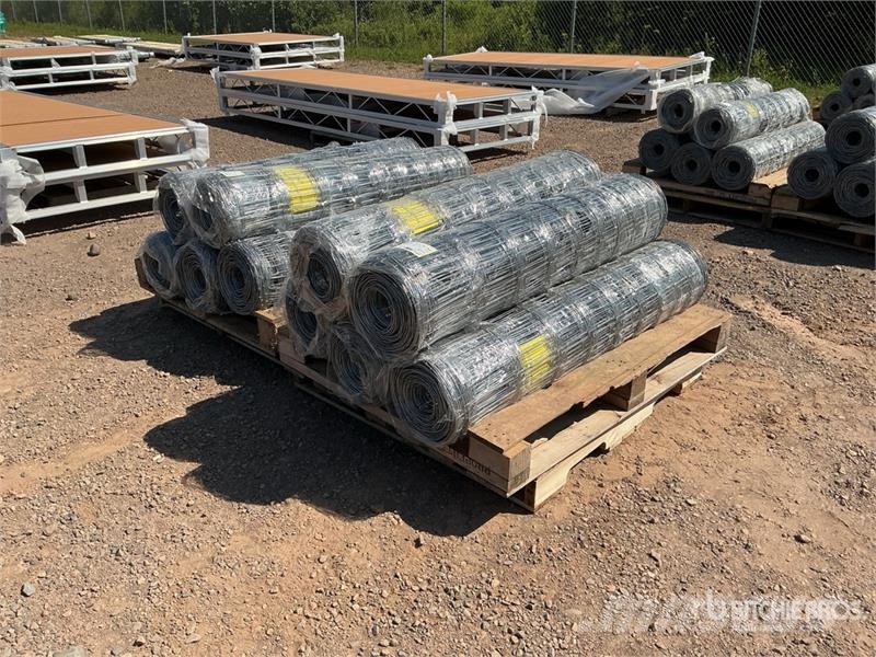 Quantity of (10) BYT FFC762 330 ft x 4 ft Galvani Zäune und Zubehör
