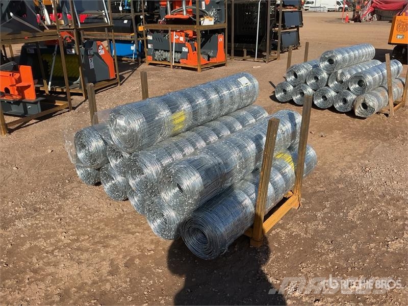 Quantity of (10) BYT FFC762 330 ft x 4 ft Galvani Attrezzature per recinzioni