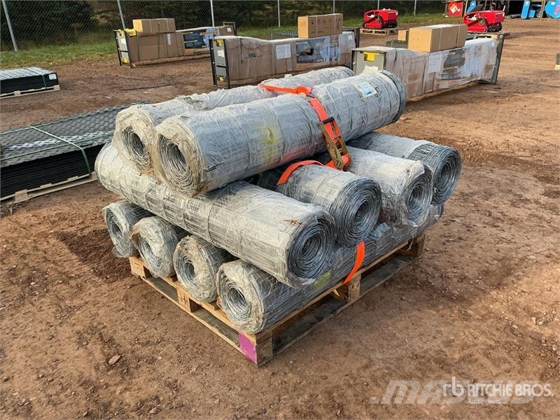Quantity of (10) BYT FFC762 330 ft x 4 ft Galvani Fencing equipment