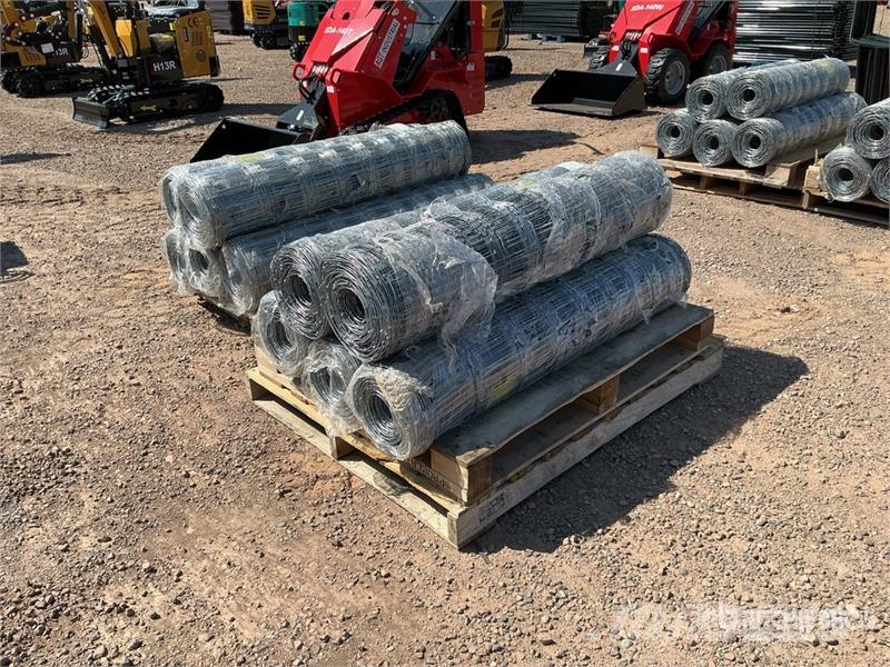 Quantity of (10) BYT FFC762 330 ft x 4 ft Galvani Zäune und Zubehör