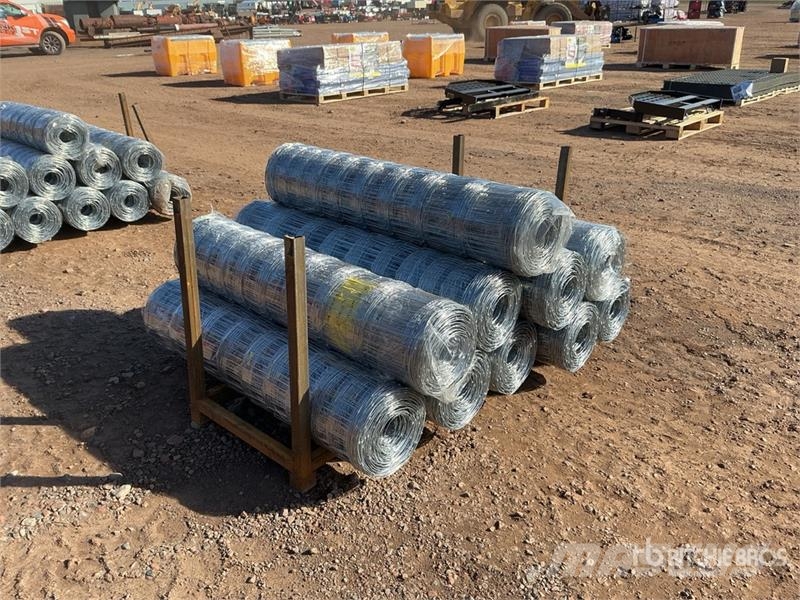 Quantity of (10) BYT FFC762 330 ft x 4 ft Galvani Attrezzature per recinzioni