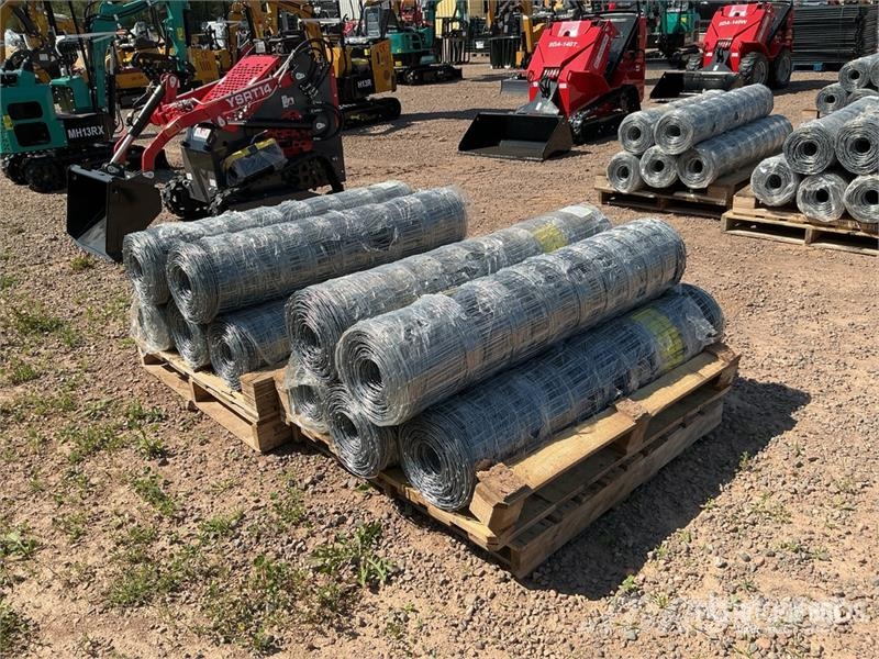 Quantity of (10) BYT FFC762 330 ft x 4 ft Galvani Zäune und Zubehör
