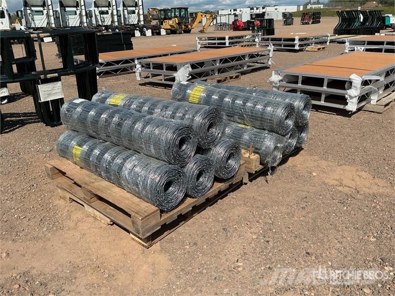 Quantity of (10) BYT FFC762 330 ft x 4 ft Galvani Zäune und Zubehör