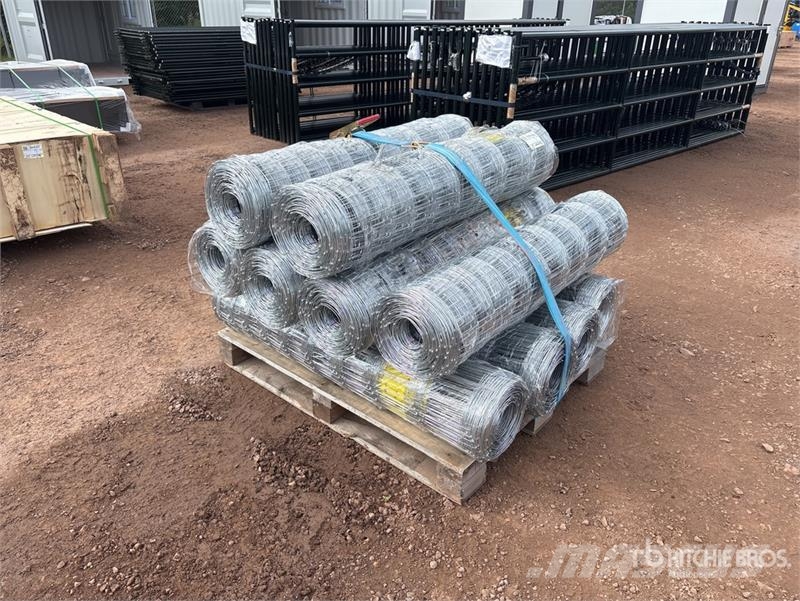 Quantity of (10) BYT FFC762 330 ft x 4 ft Galvani Fencing equipment