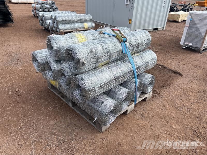 Quantity of (10) BYT FFC762 330 ft x 4 ft Galvani Fencing equipment