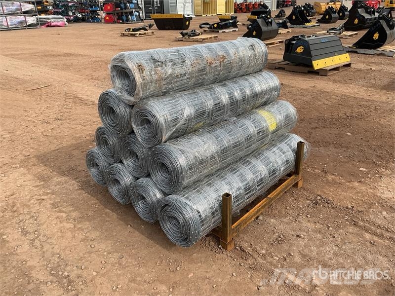  Quantity of (10)  BYT FFC762 330 ft x 4 ft Galvani Fencing equipment