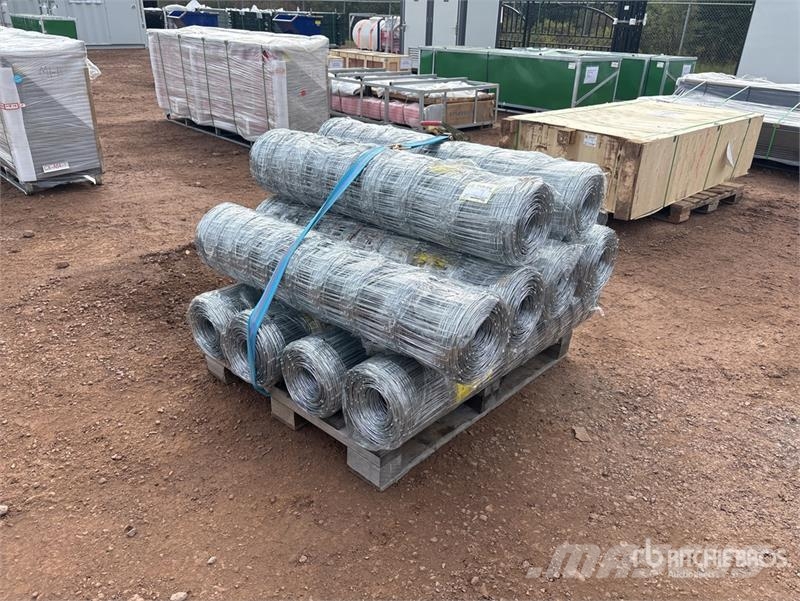 Quantity of (10) BYT FFC762 330 ft x 4 ft Galvani Fencing equipment