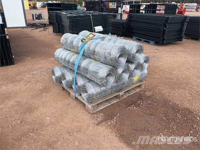 Quantity of (10) BYT FFC762 330 ft x 4 ft Galvani Fencing equipment