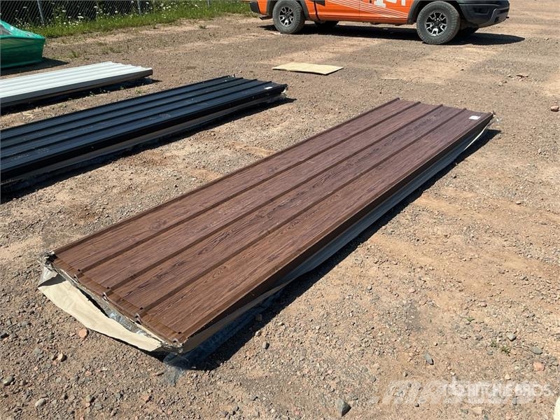 Quantity of (100) Brown Metal Roof Panels (Unused) Gervės, keltuvai ir medžiagų kėlimo įranga