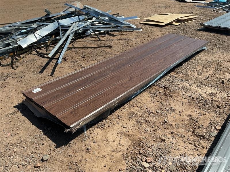 Quantity of (100) Brown Metal Roof Panels (Unused) Gervės, keltuvai ir medžiagų kėlimo įranga