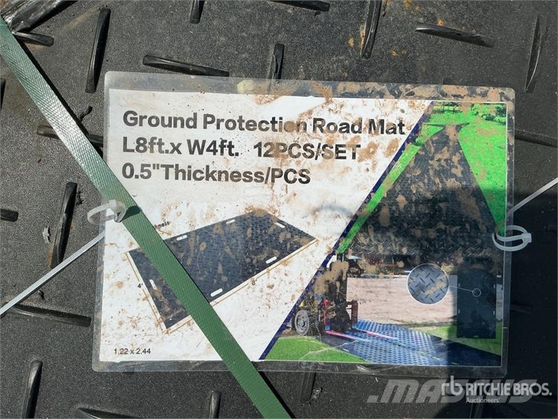 Quantity of (12) 8 ft x 4 ft Ground Protection Roa Ostale kargo komponente