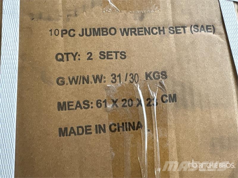  Quantity of (12)  BYT JBWS06 10Pc Jumbo Wrench set مكونات أخرى