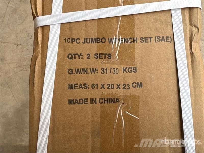  Quantity of (12)  BYT JBWS06 10Pc Jumbo Wrench set مكونات أخرى