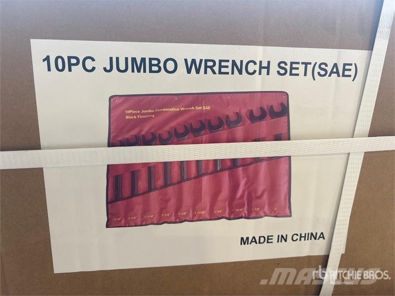  Quantity of (12)  BYT JBWS06 10Pc Jumbo Wrench set مكونات أخرى