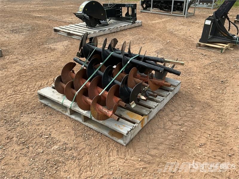 Quantity of (12) Skid Steer Auger Bit (Unused) Ostale kargo komponente