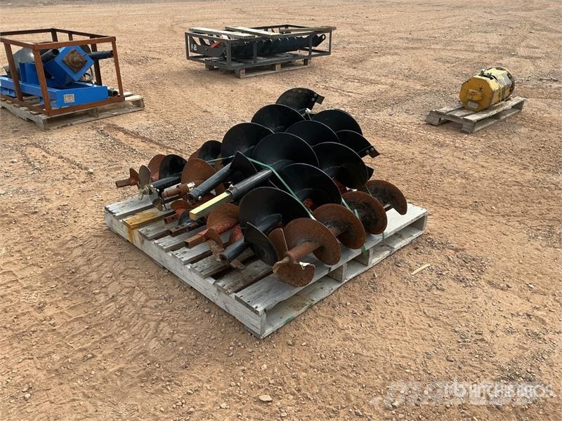 Quantity of (12) Skid Steer Auger Bit (Unused) Ostale kargo komponente