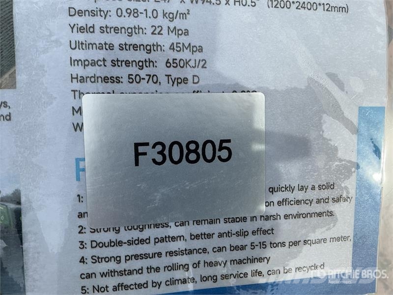  Quantity of (12)  SKLP SK-LJB12 94 in x 47 in Poly Other components