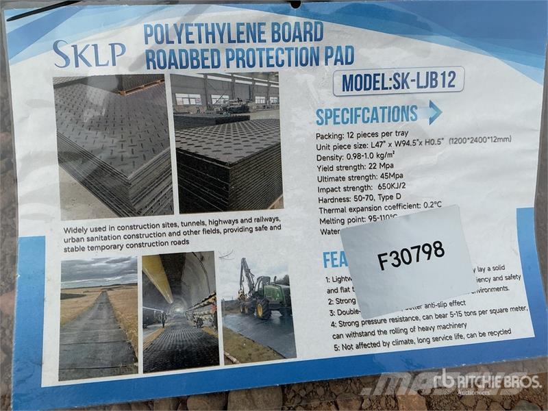  Quantity of (12)  SKLP SK-LJB12 94 in x 47 in Poly معدات النقل - غير ذلك