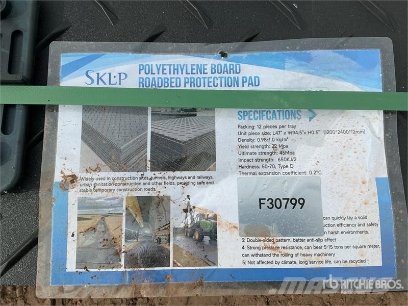  Quantity of (12)  SKLP SK-LJB12 94 in x 47 in Poly Other components