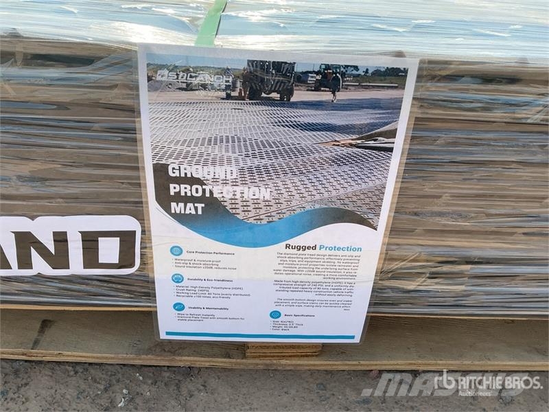 Quantity of (15) FPM 41 in x 94 in Ground Protect Ostale kargo komponente