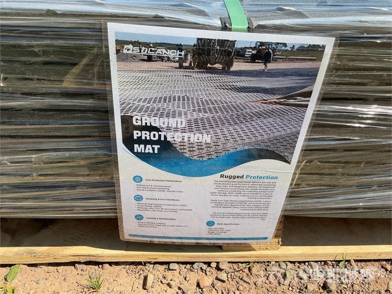 Quantity of (15) FPM 41 in x 94 in Ground Protect Muud osad