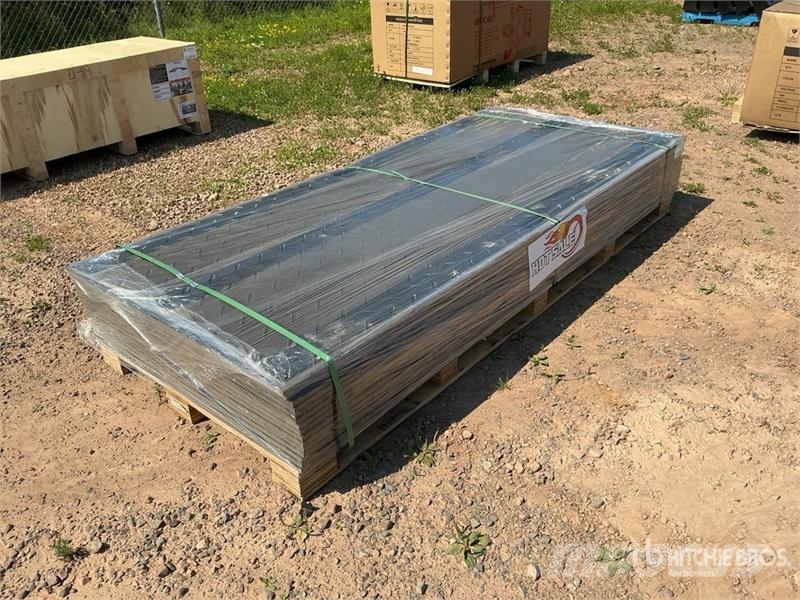 Quantity of (15) FPM 41 in x 94 in Ground Protect Muud osad