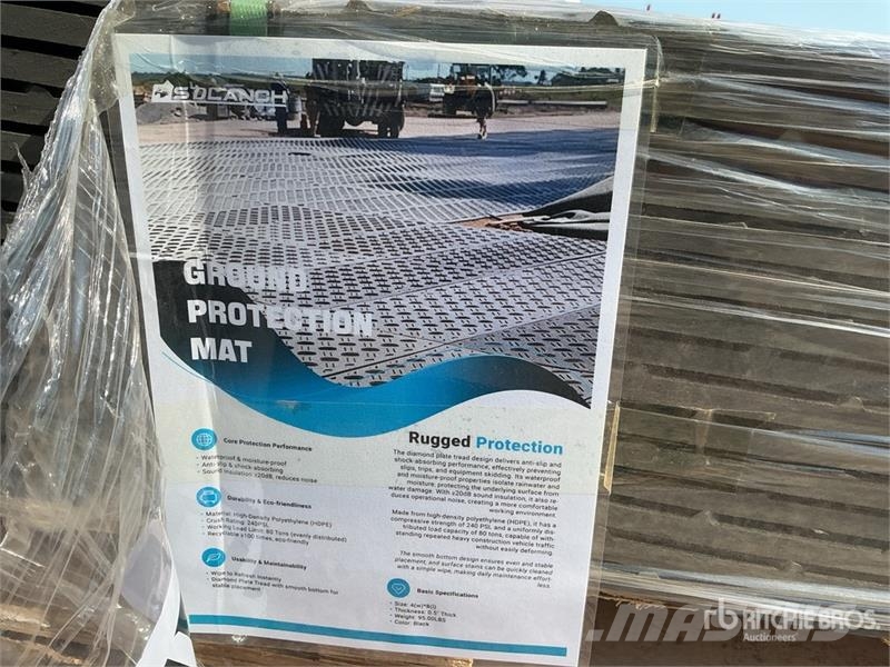 Quantity of (15) FPM 41 in x 94 in Ground Protect Ostale kargo komponente