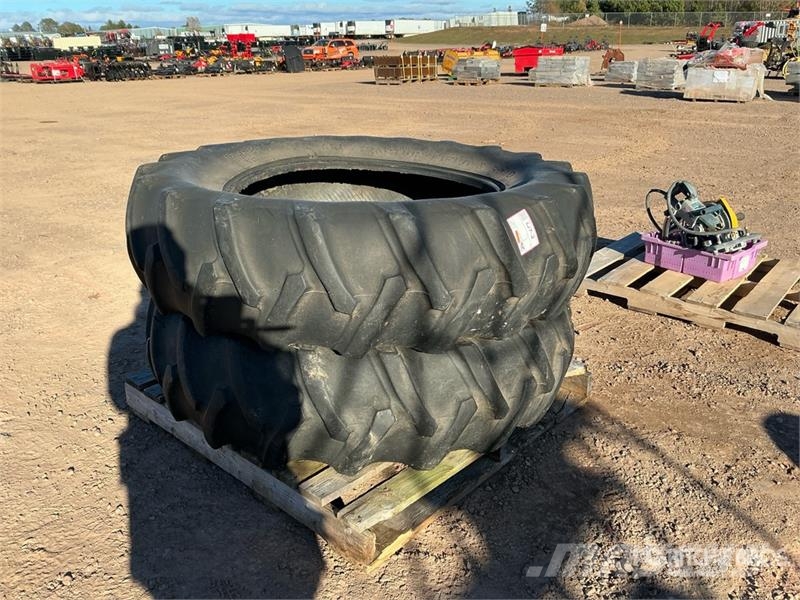  Quantity of (2) 16.9-34 Tractor Tires الإطارات والعجلات والحافات