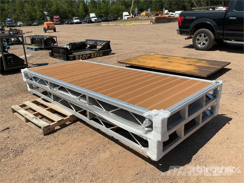  Quantity of (2)  BYT BDF410 4 ft x 10 ft Aluminum  Další