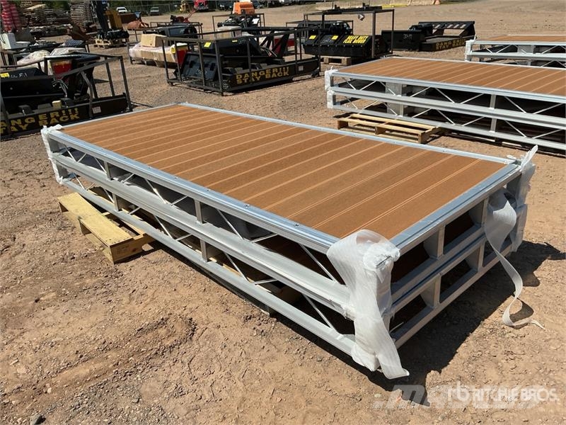  Quantity of (2)  BYT BDF410 4 ft x 10 ft Aluminum  Další