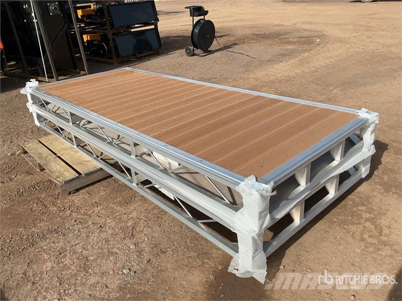  Quantity of (2)  BYT BDF410 4 ft x 10 ft Aluminum  ماكينات زراعية - غير ذلك
