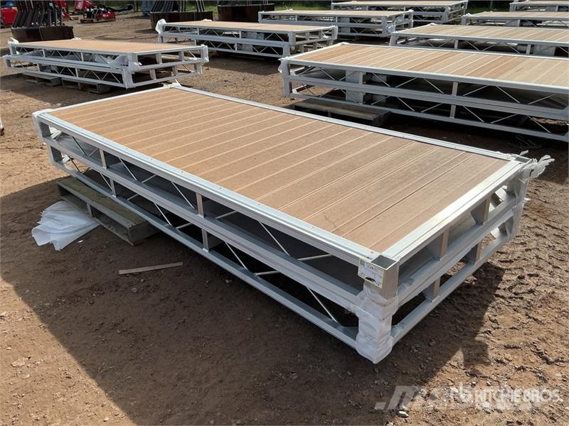  Quantity of (2)  BYT BDF410 4 ft x 10 ft Aluminum  ماكينات زراعية - غير ذلك
