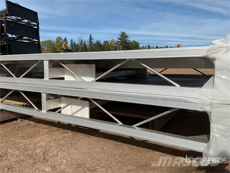  Quantity of (2)  BYT BDF410 4 ft x 10 ft Aluminum  ماكينات زراعية - غير ذلك