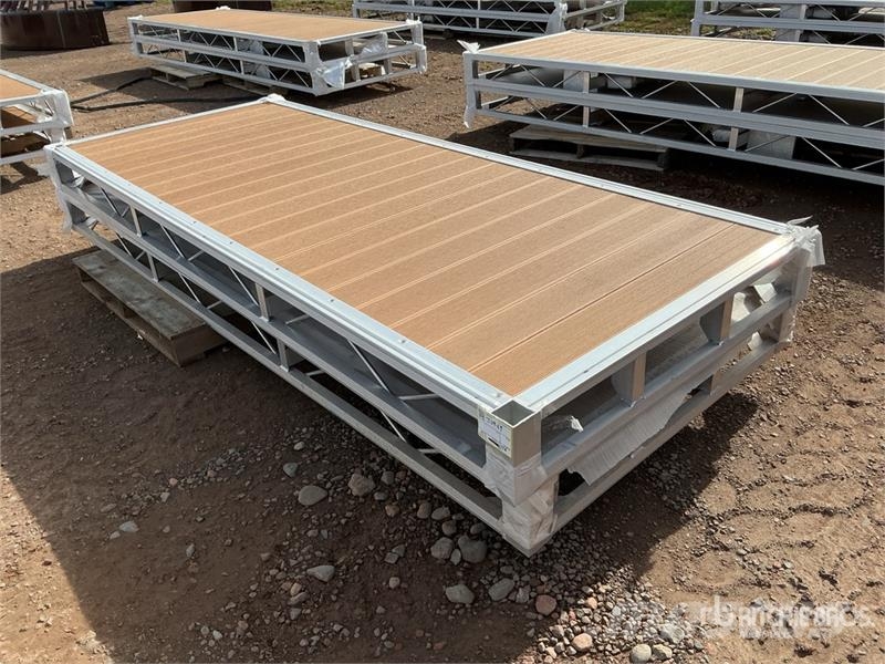  Quantity of (2)  BYT BDF410 4 ft x 10 ft Aluminum  Egyéb mezőgazdasági gépek