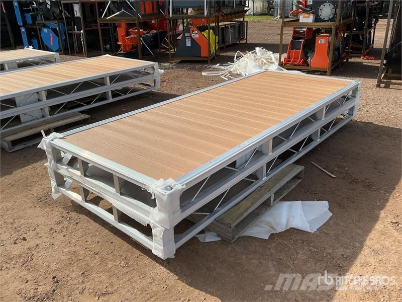  Quantity of (2)  BYT BDF410 4 ft x 10 ft Aluminum  ماكينات زراعية - غير ذلك