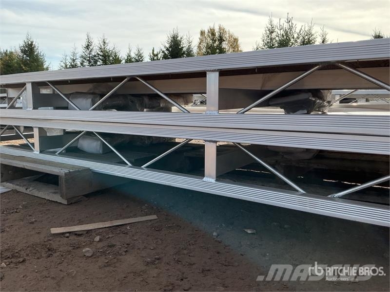  Quantity of (2)  BYT BDF410 4 ft x 10 ft Aluminum  ماكينات زراعية - غير ذلك