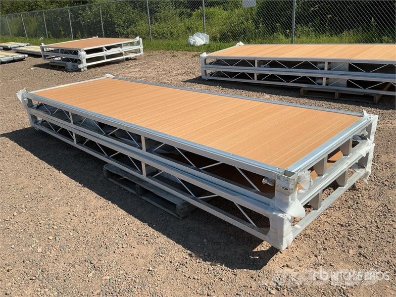  Quantity of (2)  BYT BDF412 4 ft x 12 ft Aluminum  Další