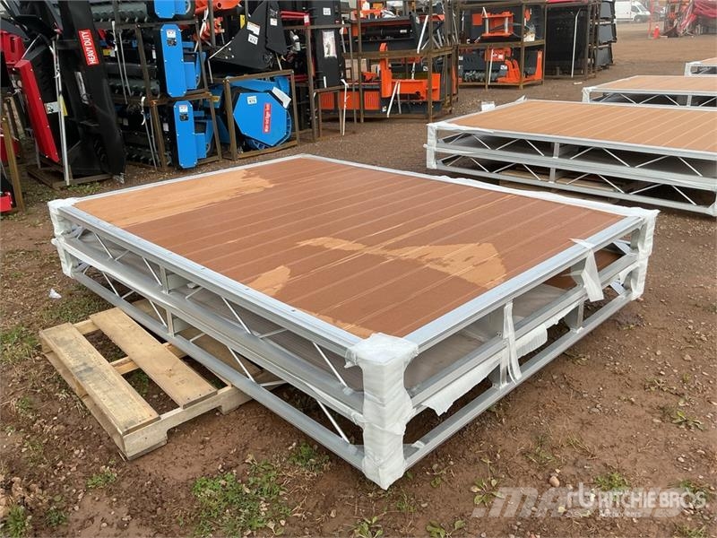 Quantity of (2) BYT BDF6 6 ft x 8 ft Aluminum Boa Ostale poljoprivredne mašine