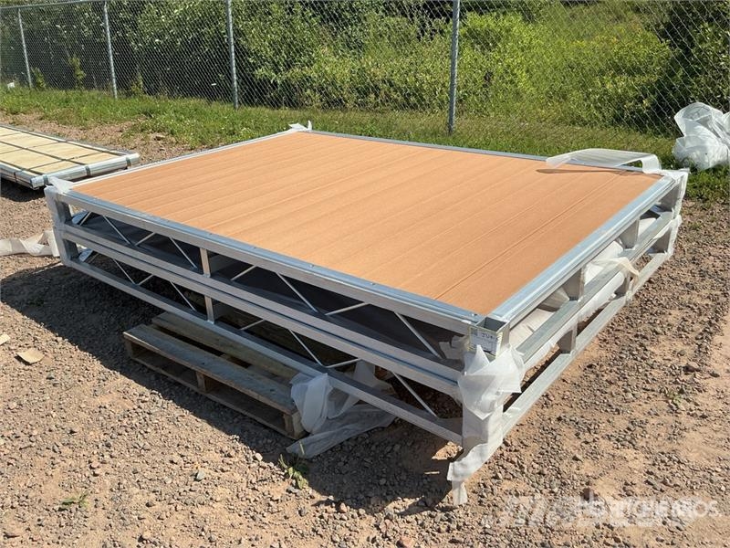  Quantity of (2)  BYT BDF6 6 ft x 8 ft Aluminum Boa Další