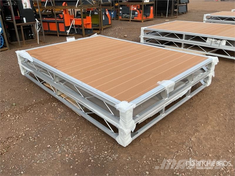 Quantity of (2) BYT BDF6 6 ft x 8 ft Aluminum Boa Muut maatalouskoneet