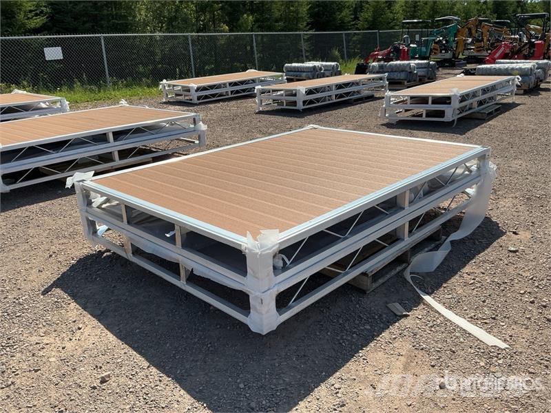  Quantity of (2)  BYT BDF6 6 ft x 8 ft Aluminum Boa Další