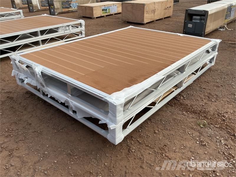 Quantity of (2) BYT BDF6 6 ft x 8 ft Aluminum Boa Muut maatalouskoneet