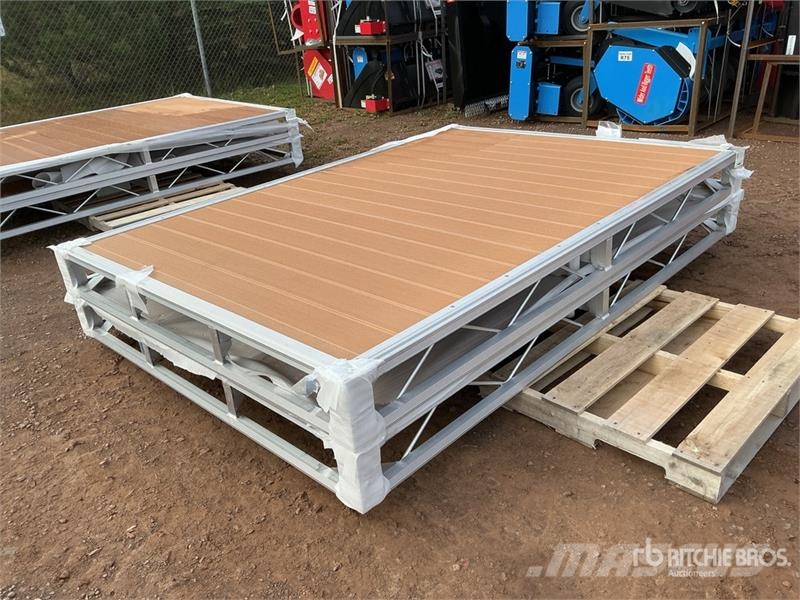 Quantity of (2) BYT BDF6 6 ft x 8 ft Aluminum Boa Muut maatalouskoneet