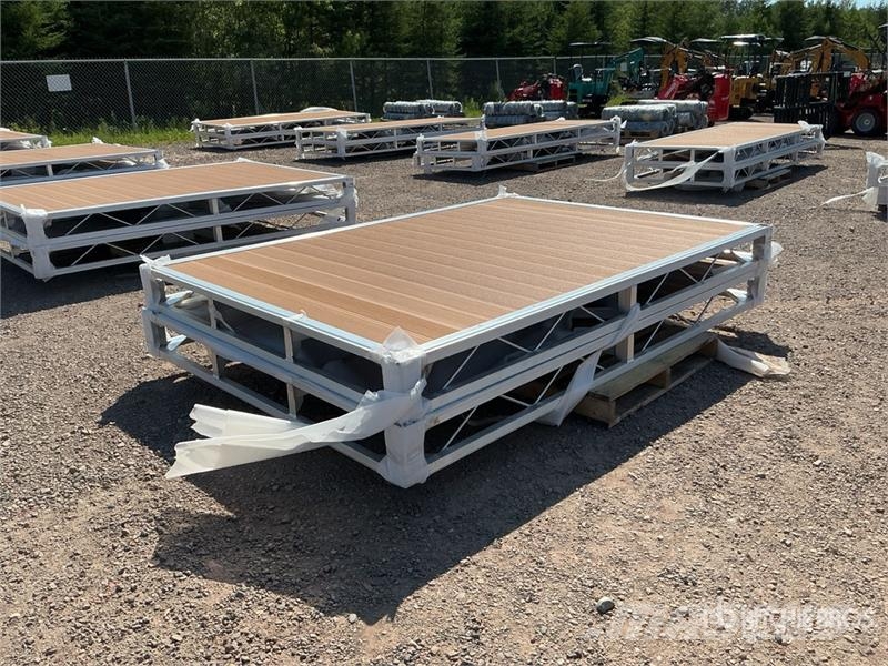  Quantity of (2)  BYT BDF6 6 ft x 8 ft Aluminum Boa Další