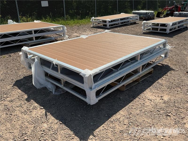  Quantity of (2)  BYT BDF6 6 ft x 8 ft Aluminum Boa Další