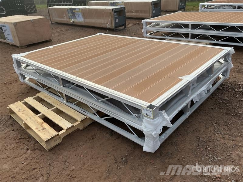 Quantity of (2) BYT BDF6 6 ft x 8 ft Aluminum Boa Egyéb mezőgazdasági gépek